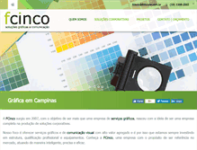Tablet Screenshot of fcincobr.com.br